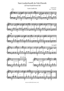 Nan Ceadaicheadh An Tide Dhomh (If Time Would Permit Me): Nan Ceadaicheadh An Tide Dhomh (If Time Would Permit Me) by folklore