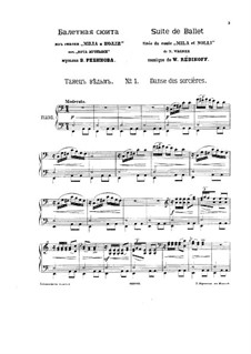 Балетная сюита из сказки 'Мила и Нолли', Op.14: No.1-3 by Владимир Ребиков