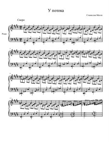 Картинки природы, Op.7: No.9 У потока by Станислав Маген