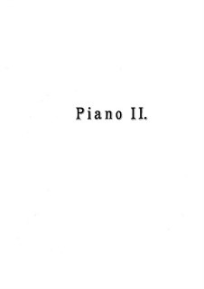 Костюмированный бал, Op.103: No.5 Неаполитанский рыбак и Неаполитанка, для двух фортепиано в восемь рук – Партия второго фортепиано by Антон Рубинштейн