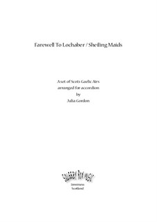 Farewell To Lochaber / Sheiling Maids: Для аккордеона by folklore