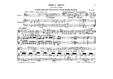 Il Saltimbanco: Act I Scenes V-VI, Act II Scenes I-III, for soloists, choir and piano by Джованни Пачини
