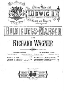 Марш присяги на верность, WWV 97: Для двух фортепиано в 4 руки by Рихард Вагнер