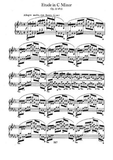 No.12 до минор: Для фортепиано by Фредерик Шопен