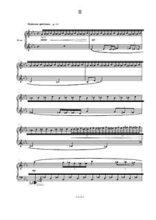 Три прелюдии для фортепиано, Op.1: No.2 by Александр Лежнев