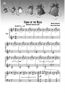 Piano version: Для одного исполнителя by Mykola Leontovych