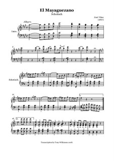 El Mayaguezano - Schotisch: El Mayaguezano - Schotisch by José Viñas