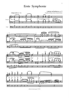 Вся симфония: Version for organ by Людвиг ван Бетховен