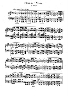 No.10 си минор: Для фортепиано by Фредерик Шопен