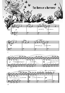 The Birth Of a Butterfly (Play Playfully) easy piano: The Birth Of a Butterfly (Play Playfully) easy piano by Лена Эльбойм