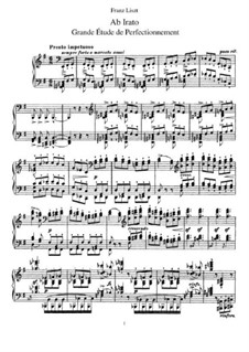 Ab Irato, S.143: Для фортепиано by Франц Лист
