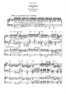 No.5 Приют: Для фортепиано, S.560 No.3 by Франц Шуберт