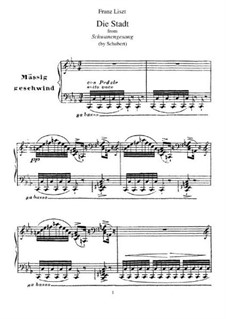 No.11 Город: Для фортепиано, S.560 No.1 by Франц Шуберт