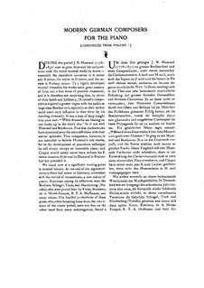 Антология немецкой фортепианной музыки, Том II: Антология немецкой фортепианной музыки, Том II by Адольф фон Хенсельт, Макс Регер, Иоганн Непомук Гуммель, Стефан Геллер, Иоахим Рафф, Йозеф Габриэль Райнбергер, Ксавьер Шарвенка, Адольф Йенсен, Филипп Шарвенка, Сигизмунд Тальберг