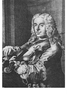 Ларго для скрипки и фортепиано фа-диез минор: For solo and string orchestra by Francesco Maria Veracini