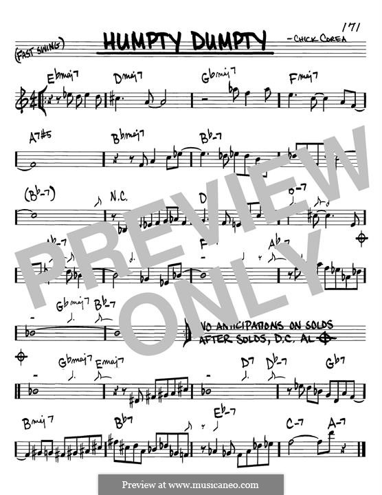 Humpty Dumpty: For any instrument by Chick Corea