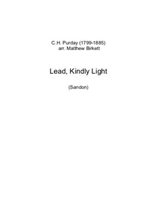 Lead, Kindly Light: Lead, Kindly Light by C.H. Purday