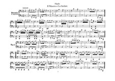Il Maestro e Lo Scolare: Для фортепиано в 4 руки by Йозеф Гайдн