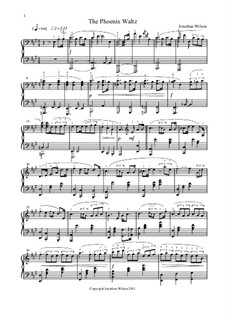 The Phoenix Waltz: Piano solo by Jonathan Wilson
