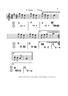 Aprender Concertina - Vira -  partitura e Nova Numerica: Aprender Concertina - Vira -  partitura e Nova Numerica by folklore