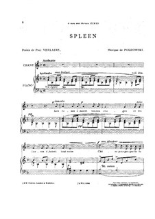 Spleen: Spleen by Poldowski