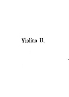 Струнный квартет No.2 фа мажор, TH 122 Op.22: Партия второй скрипки by Петр Чайковский