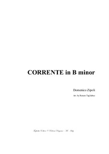 Corrente in B Minor for Organ: Corrente in B Minor for Organ by Доменико Циполи