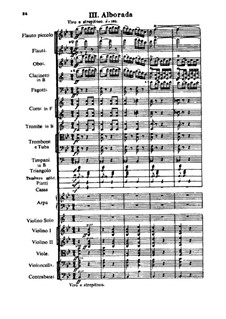 Испанское каприччио, Op.34: Части III-IV by Николай Римский-Корсаков