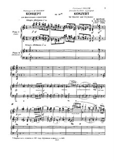 Концерт для фортепиано с оркестром ля минор, Op.54: Версия для двух фортепиано в четыре руки by Роберт Шуман