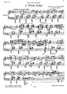 Шесть пьес для фортепиано, Op.7: Шесть пьес для фортепиано by Йосеф Сук