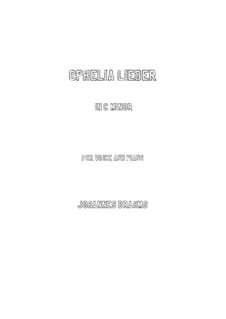 Романсы и песни, Op.84: No.4 Vergebliches Ständchen (The Vain Suit) in B Major by Иоганнес Брамс