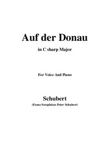 На Дунае, D.553 Op.21 No.1: C sharp Major by Франц Шуберт
