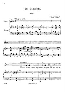 The Bandolero: For bass and piano by Лесли Стюарт