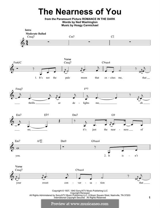 Vocal version: Мелодия by Hoagy Carmichael