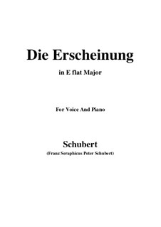 Erinnerung, D.229 Op.108 No.3: E flat Major by Франц Шуберт