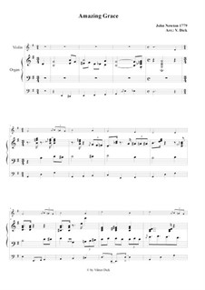 Для двух инструментов: Для скрипки и органа by folklore