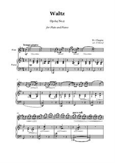 No.2 до-диез минор: Для флейты и фортепиано by Фредерик Шопен