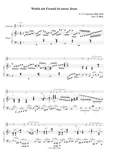 Что за друга мы имеем: Для кларнета и фортепиано by Charles Crozat Converse