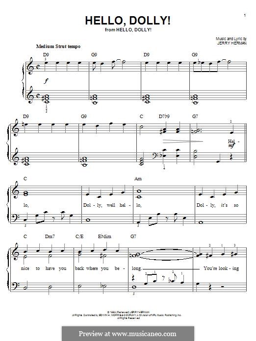 Piano-vocal version: Для фортепиано by Jerry Herman