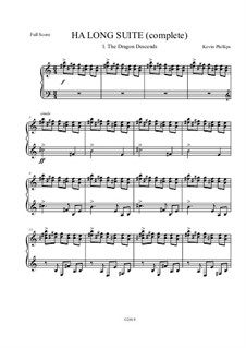 Ha Long Suite: Complete for piano by Kevin Phillips