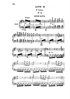 Синяя Борода: Акт II, сцена II, для голосов и фортепиано by Жак Оффенбах