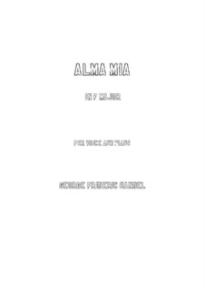 Floridante, HWV 14: Alma mia (F Major) by Георг Фридрих Гендель