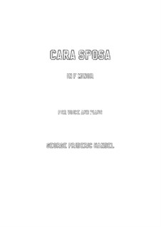 Cara Sposa: F minor by Георг Фридрих Гендель
