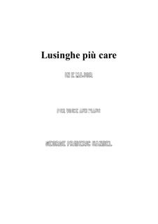 Александр Великий, HWV 21: Lusinghe piu cara (E Major) by Георг Фридрих Гендель