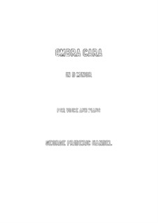 Radamisto, HWV12a: Ombra cara (d minor) by Георг Фридрих Гендель