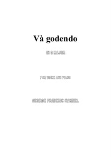 Và godendo: G Major by Георг Фридрих Гендель