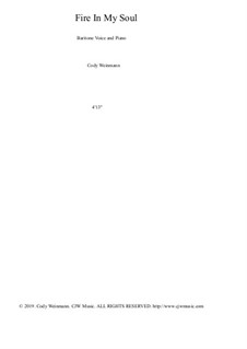 Fire In My Soul (Version 1) In E Flat Major, Op.1: Fire In My Soul (Version 1) In E Flat Major by Cody Weinmann