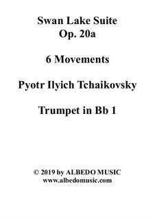 6 Movements and 8 Movements: Труба in B 1 (транспонированная партия) by Петр Чайковский