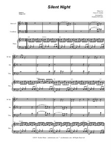 Ensemble version: For brass trio and piano by Франц Ксавьер Грубер