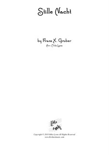 Ensemble version: Для квинтета медных духовых by Франц Ксавьер Грубер